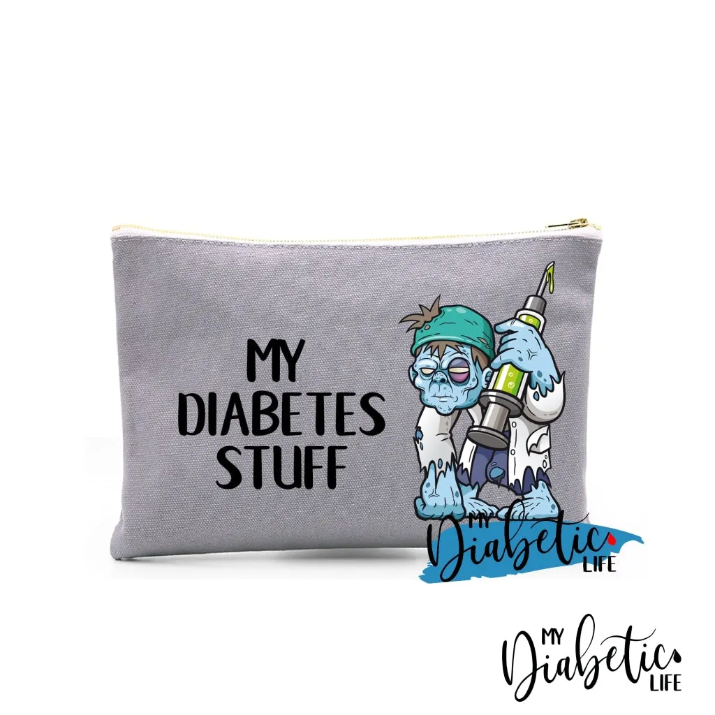 My diabetes Stuff - Zombie - Carry all storage bag