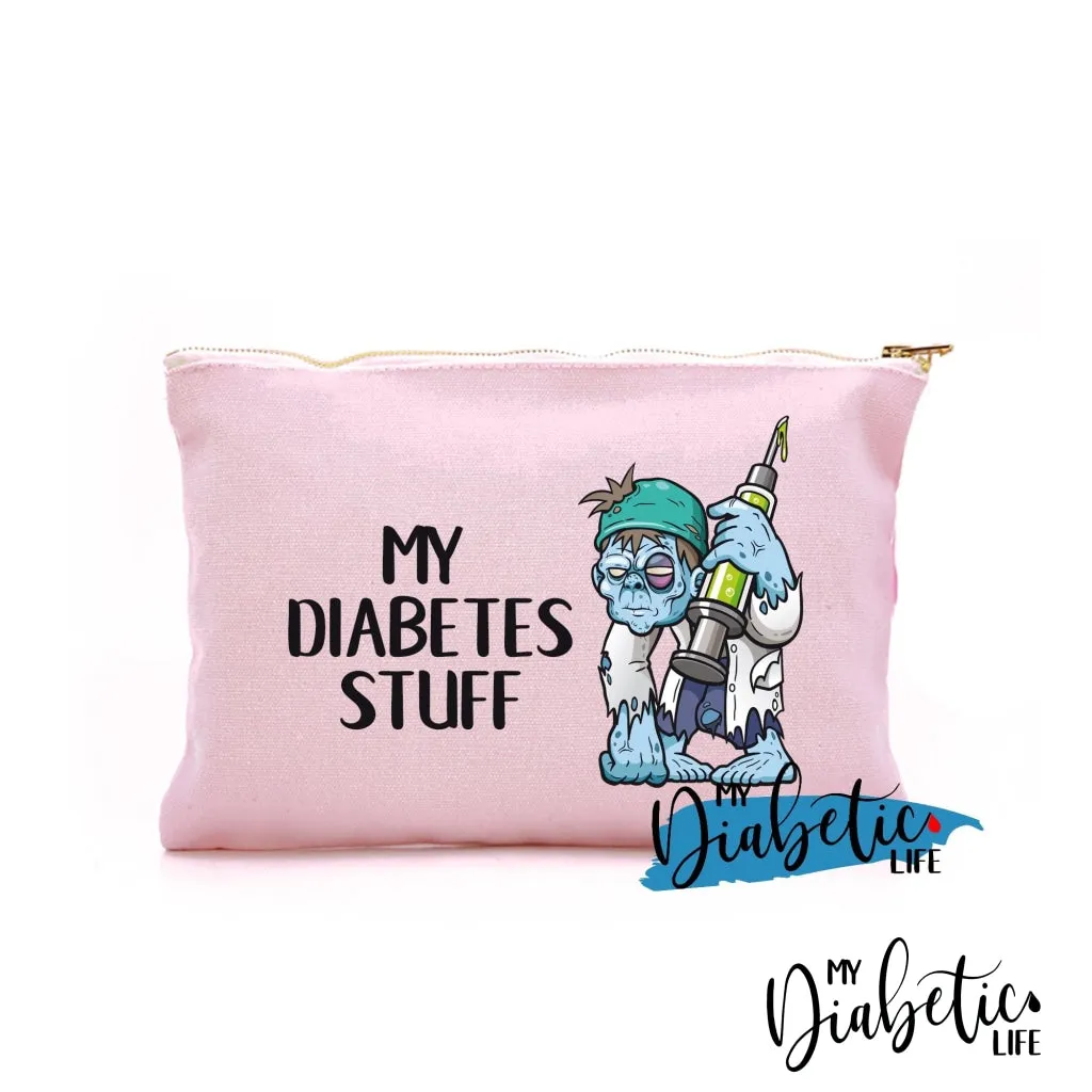 My diabetes Stuff - Zombie - Carry all storage bag