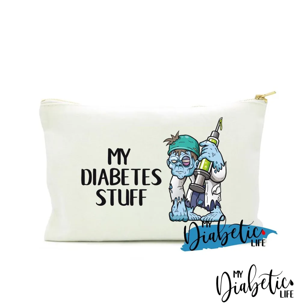 My diabetes Stuff - Zombie - Carry all storage bag