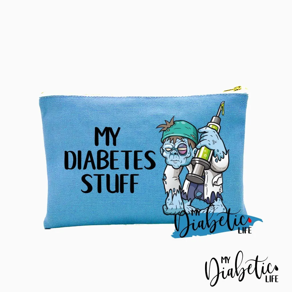 My diabetes Stuff - Zombie - Carry all storage bag