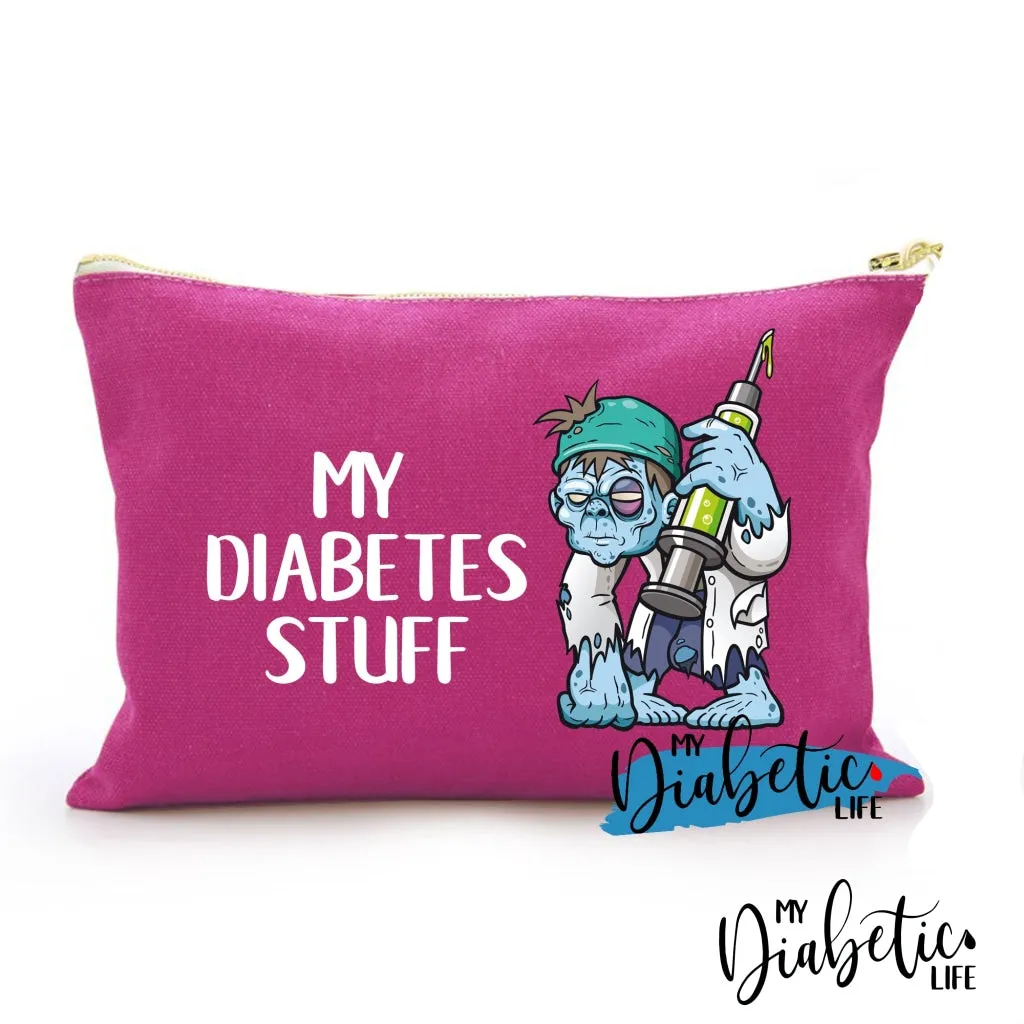 My diabetes Stuff - Zombie - Carry all storage bag