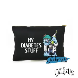 My diabetes Stuff - Zombie - Carry all storage bag