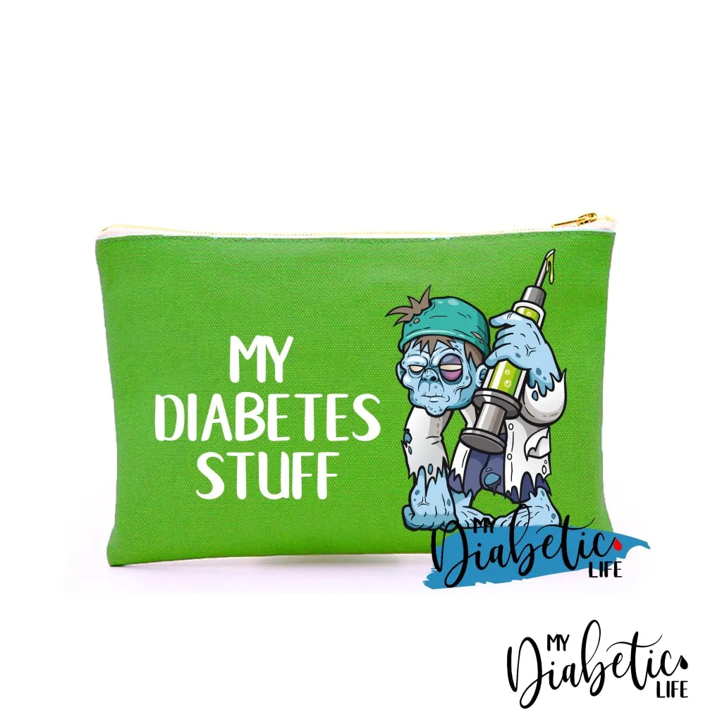 My diabetes Stuff - Zombie - Carry all storage bag