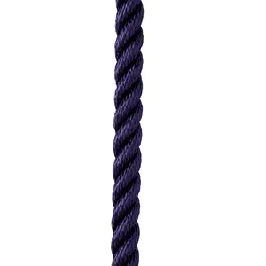 NEW ENGLAND ROPES 3/8" X 15' PREMIUM NYLON 3 STRAND DOCK LINE - MULTIPLE COLORS
