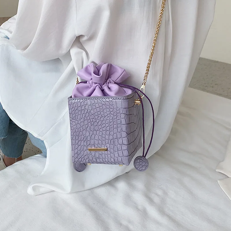 New Trendy One-Shoulder Messenger Bag Fashion Chain Bag