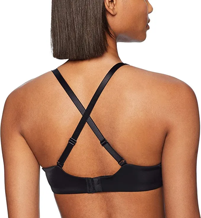 New with tags! Wonderbra Womens 2 Ways to Wear Underwire Bra, Black, Sz 36C!