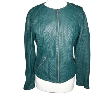New York &amp; Company Leather Jacket