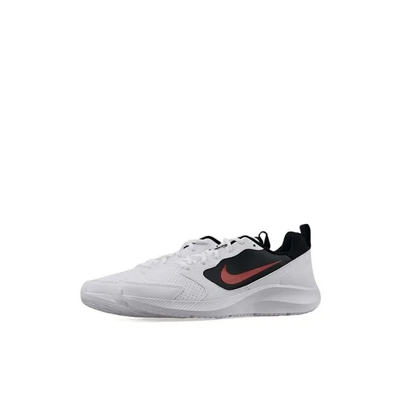 NIKE MEN'S TODOS RUNNING SHOE, WHITE/UNIV RED-BLACK, 10 REGULAR US