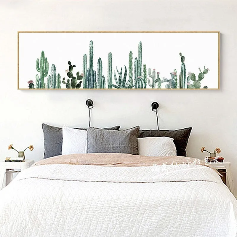 Nordic Cactus Flower Poster Plant