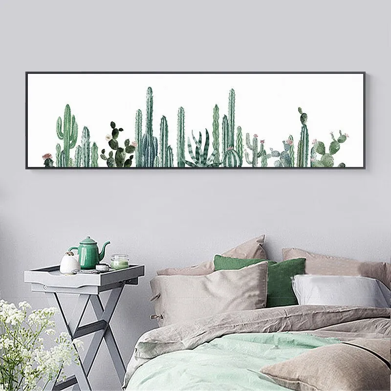 Nordic Cactus Flower Poster Plant