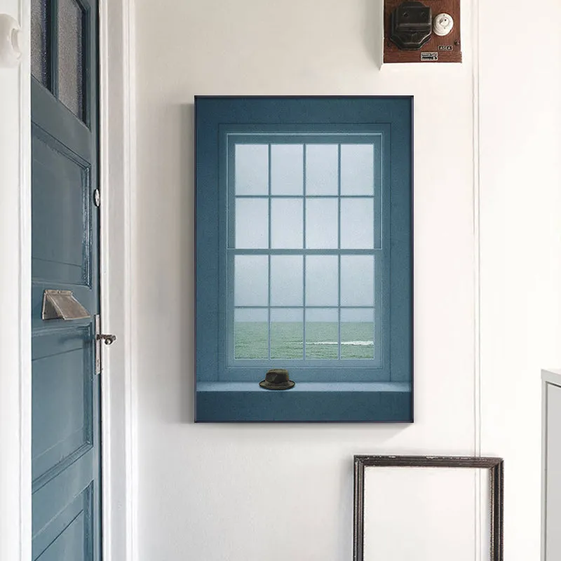 Nordic landscape stand by the windows Wall Art