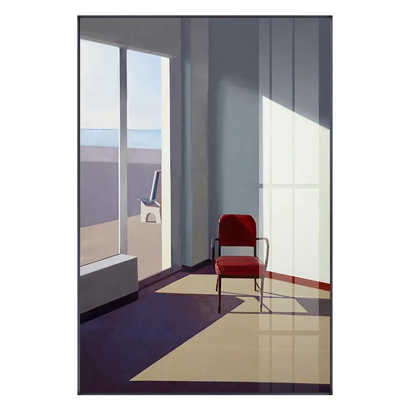 Nordic landscape stand by the windows Wall Art