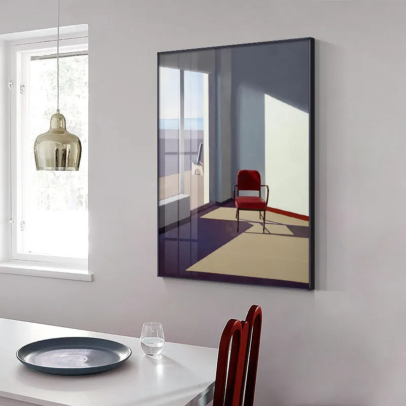 Nordic landscape stand by the windows Wall Art