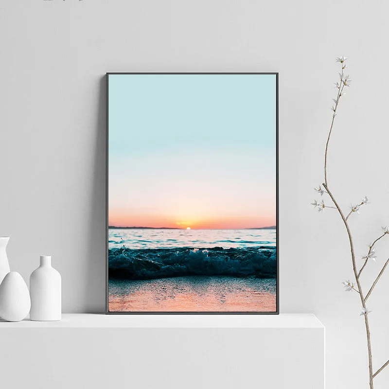 Nordic Ocean Bridge Pineapple Wall Art