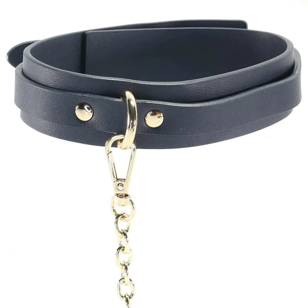 ns novelties Bondage Couture Collar & Leash