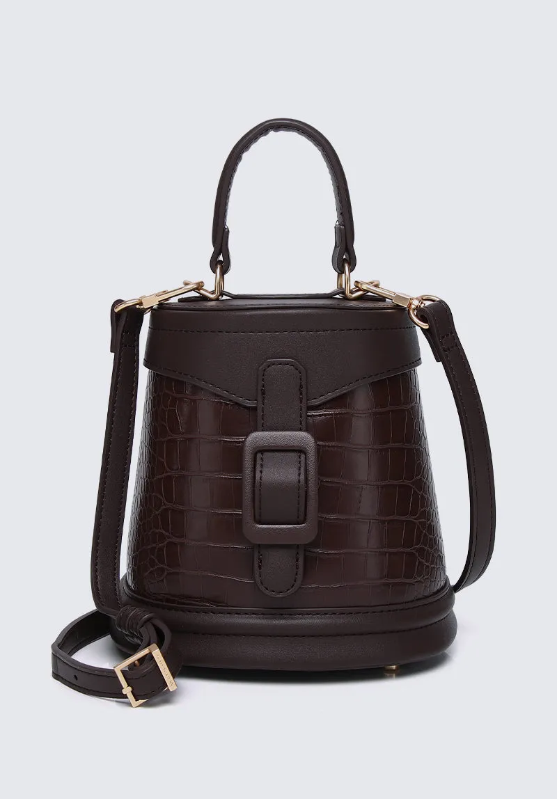 Nurita Harith Noaya Bucket Bag (Coffee)