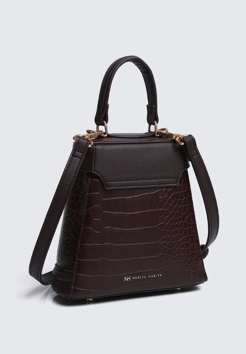 Nurita Harith Noaya Bucket Bag (Coffee)
