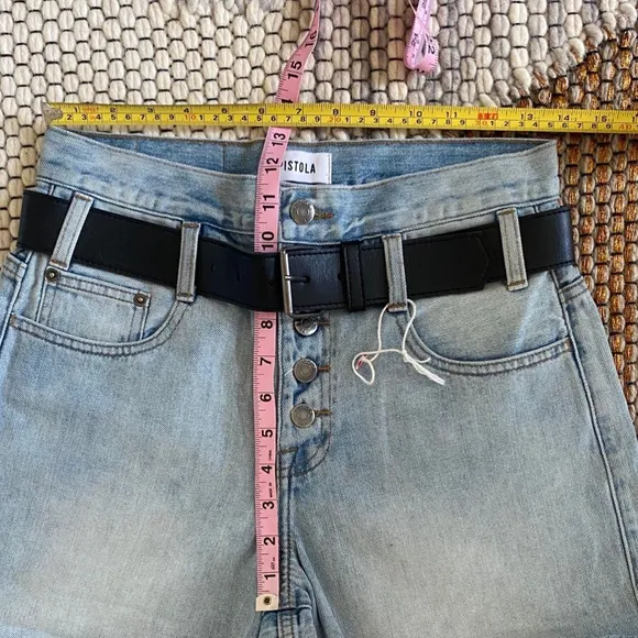 NWOT PISTOLA Mindy Belted Roller Short Size 26 NEW