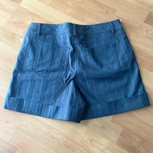 NWT Talbots Navy Stripe Shorts