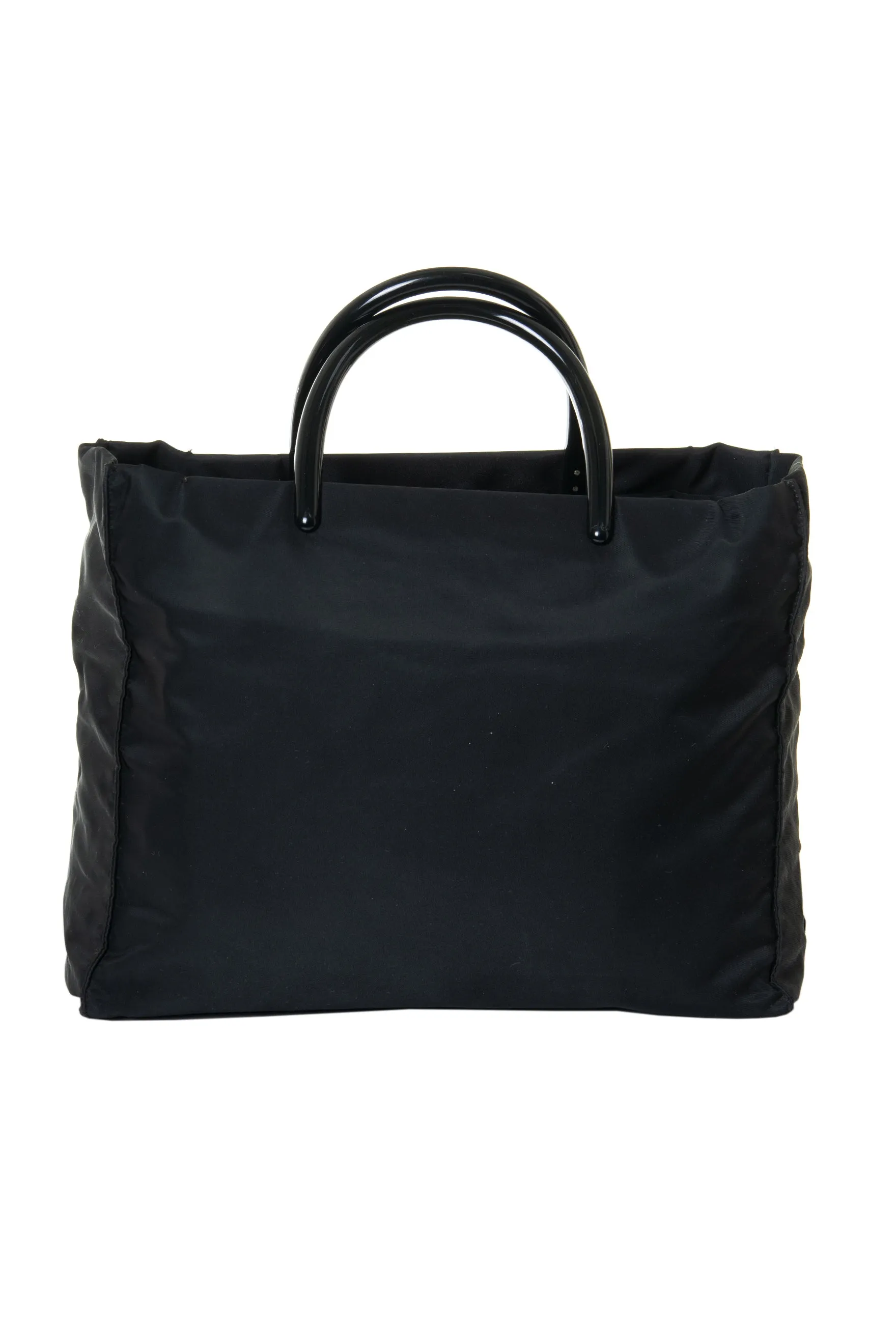 Nylon Bag with Acrylic Handle