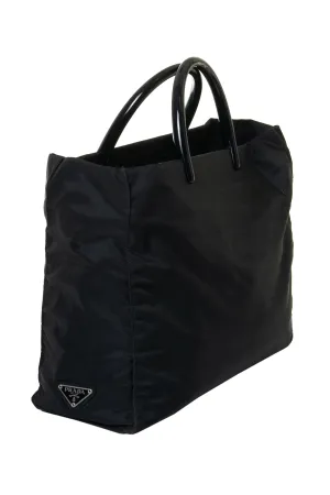 Nylon Bag with Acrylic Handle