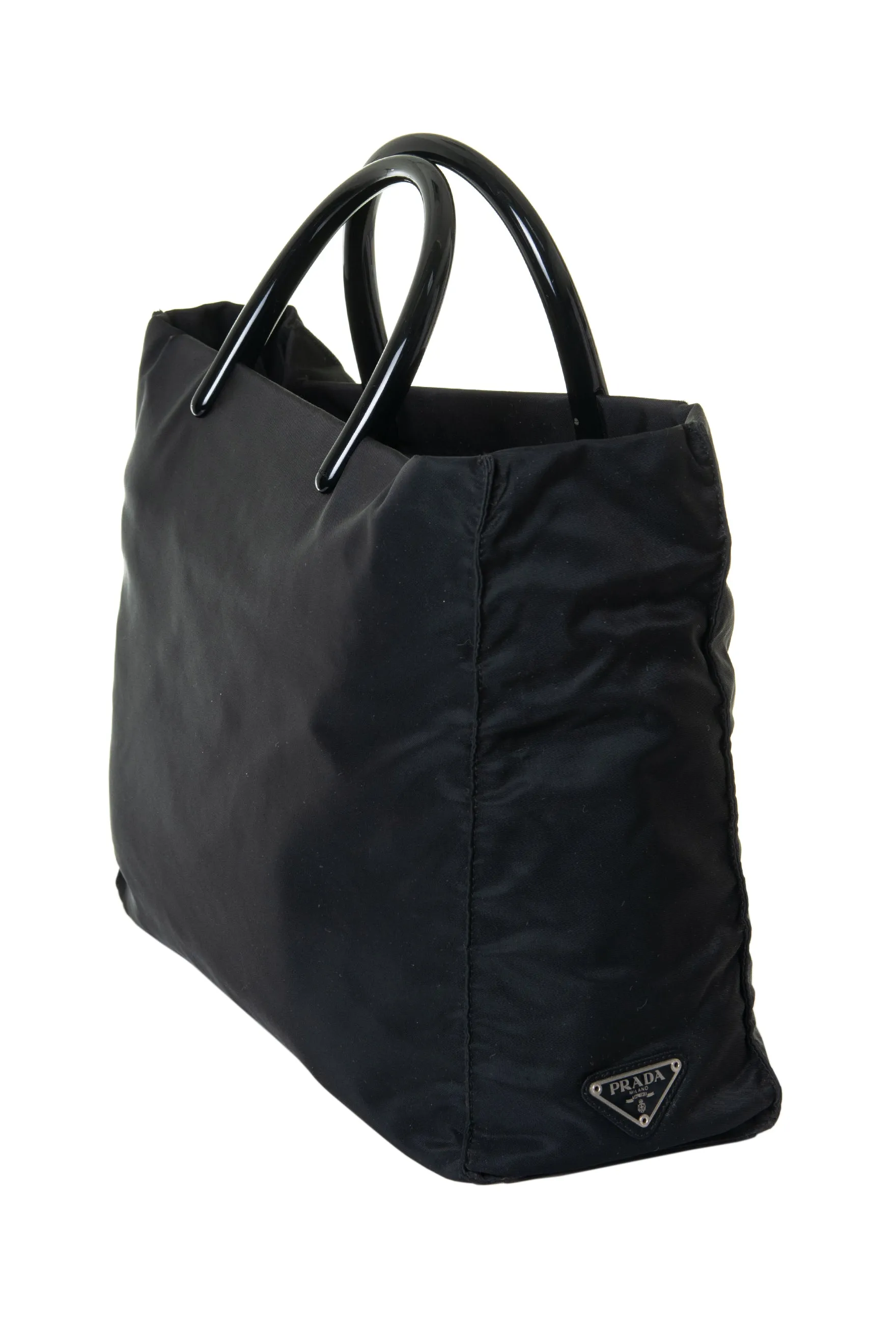 Nylon Bag with Acrylic Handle
