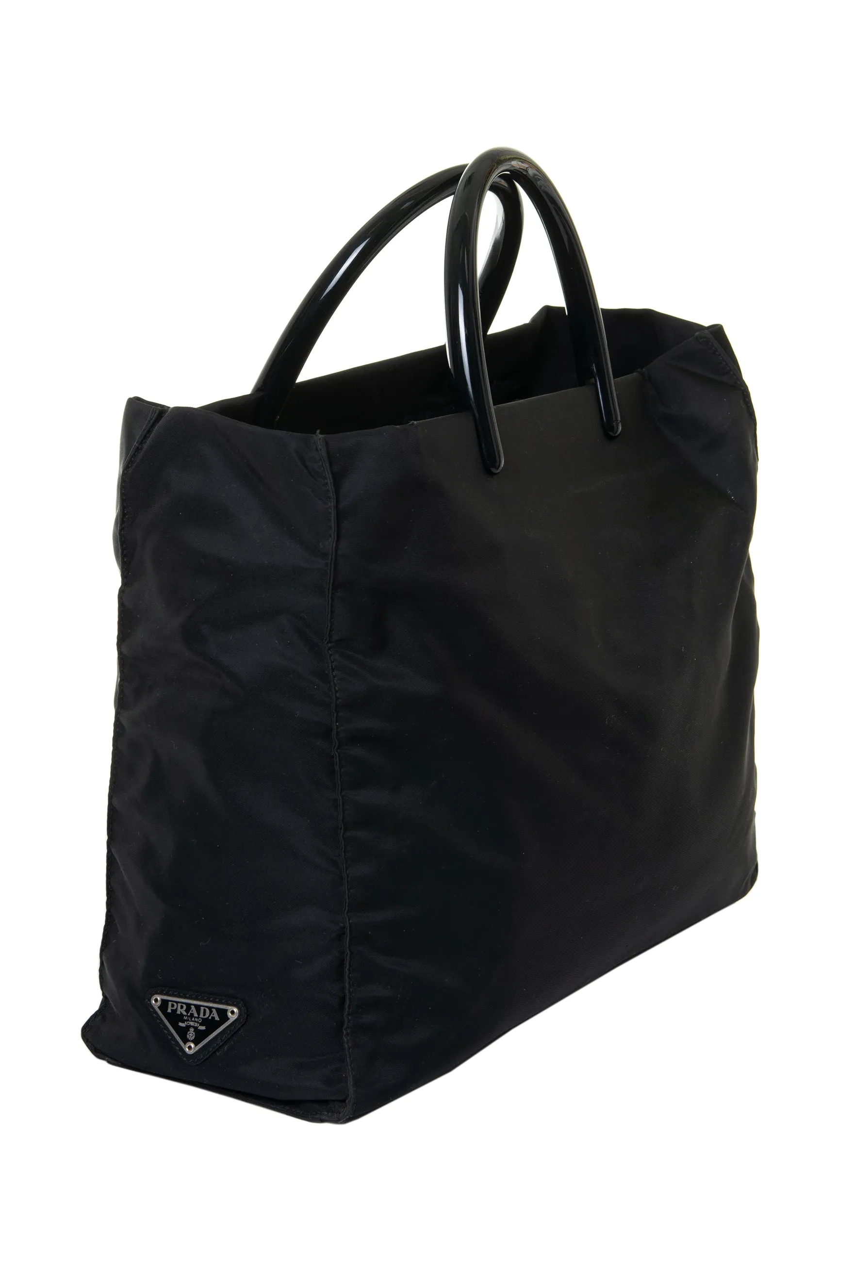 Nylon Bag with Acrylic Handle