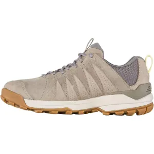 Oboz Sypes Low Leather Waterproof Women's Shoe Gravel - 10 Wide