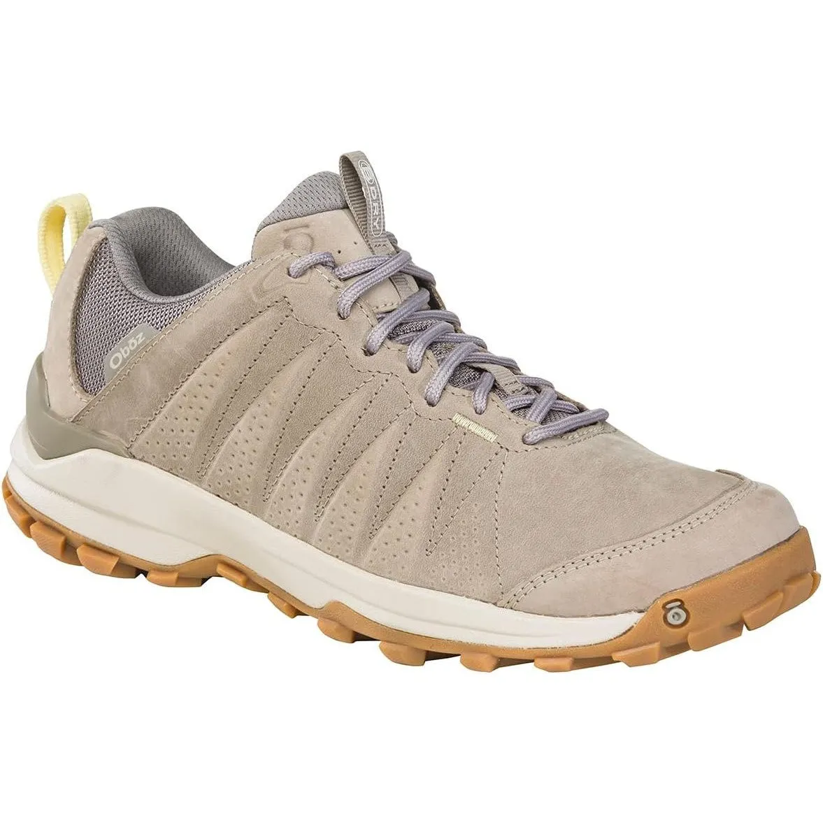 Oboz Sypes Low Leather Waterproof Women's Shoe Gravel - 10 Wide