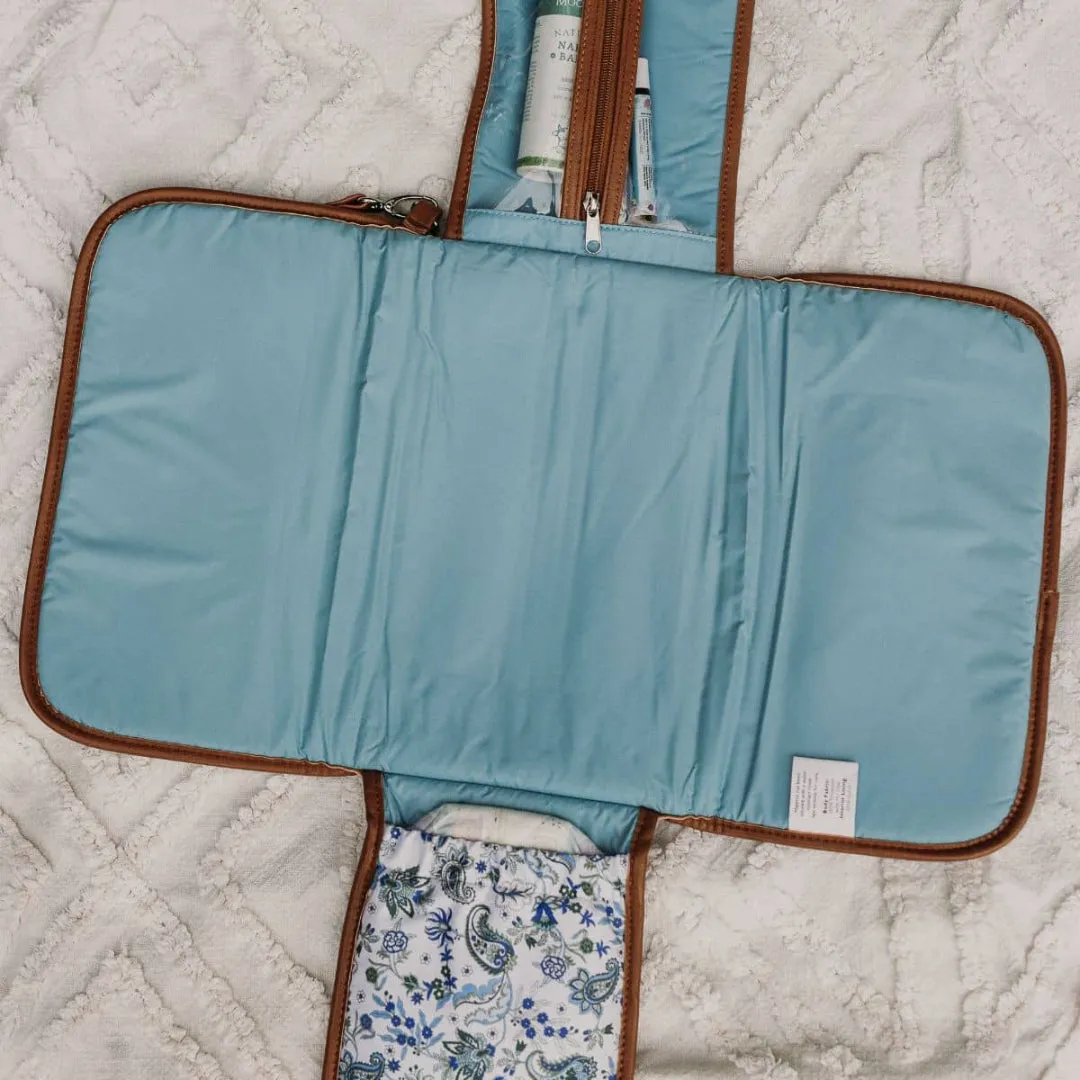 OiOi - Change Mat Clutch - Blue Check