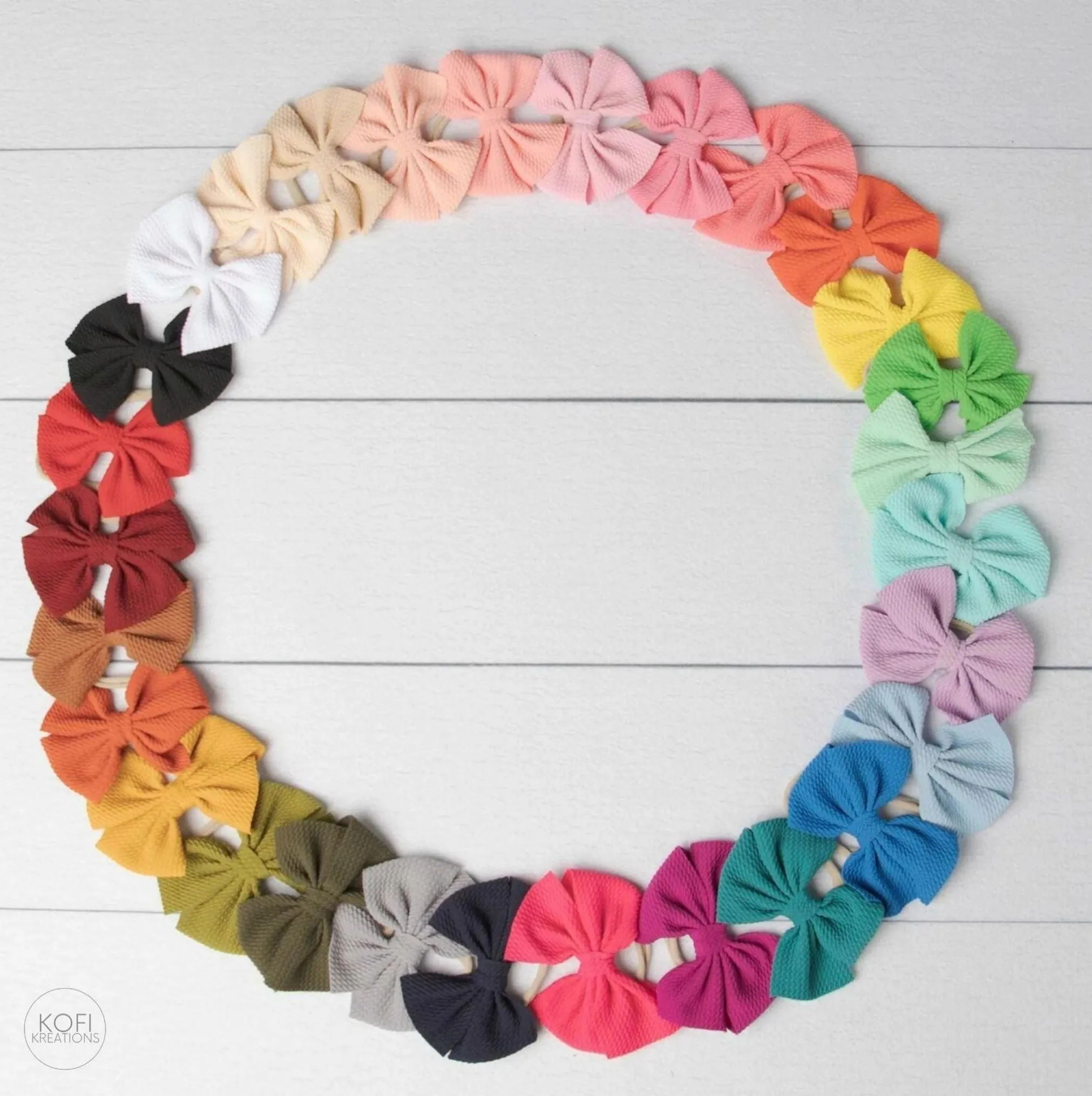 Olive Pinwheel Headband