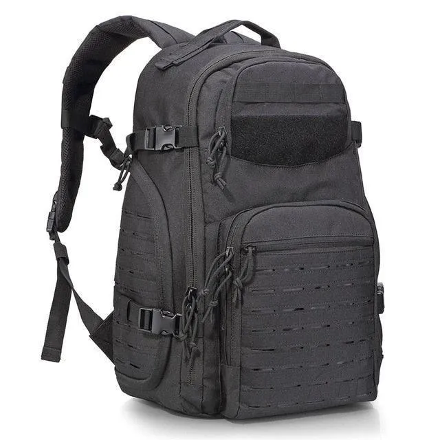 Outdoor 1000D Laser Cutting Molle Camo Traving Backpack