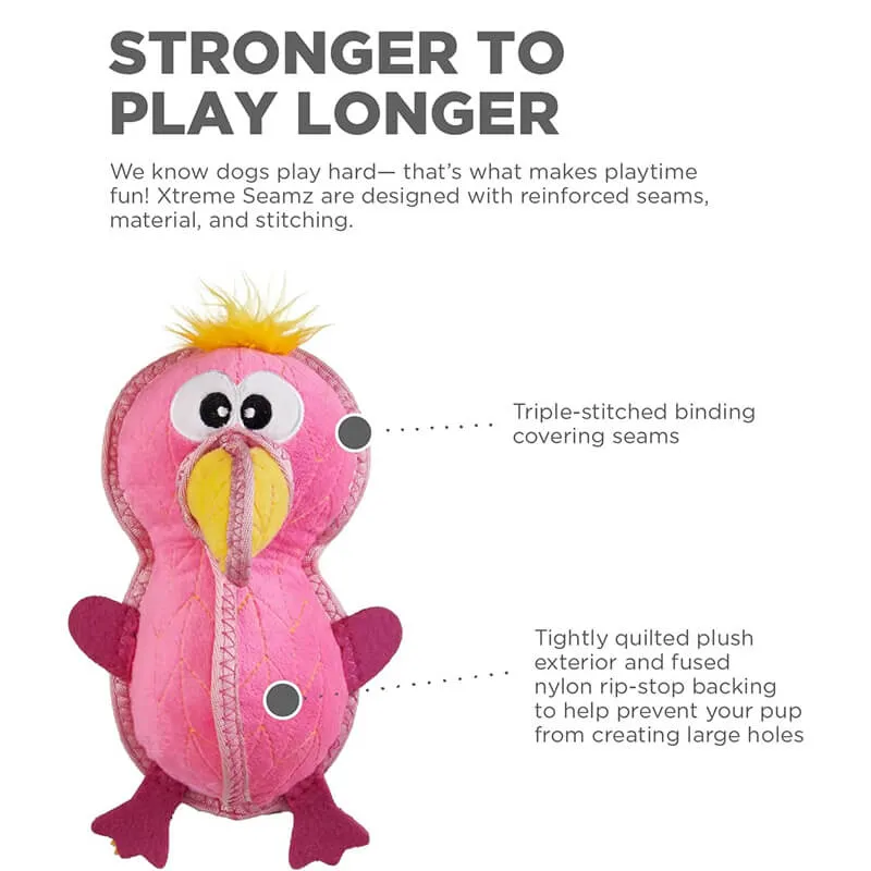 Outward Hound Xtreme Seamz Flamingo