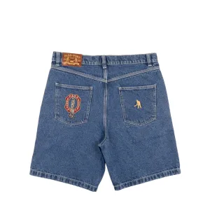 Passport Stone Workers Club Jean Short Washed Dark Indigo