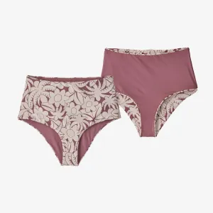 Patagonia W's Reversible Sunrise Slider Bottoms- Abundance: Evening Mauve