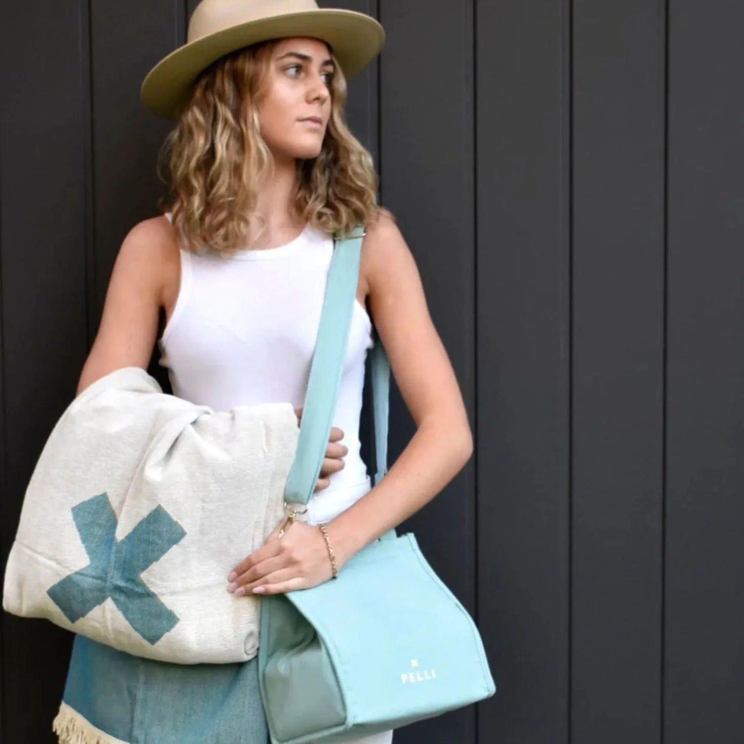 Pelli Insulated Canvas Crossbody Bag