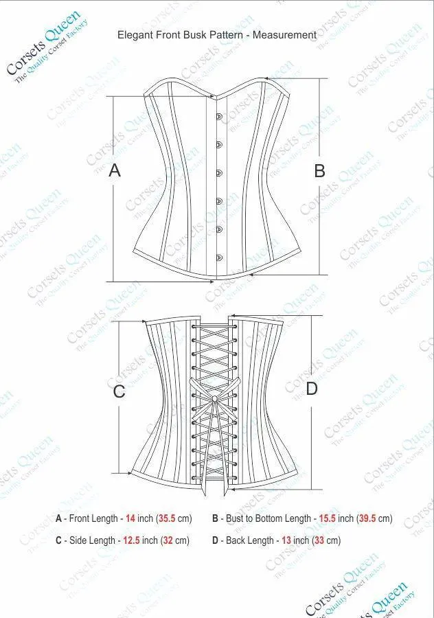 Penny Brocade Overbust Corset