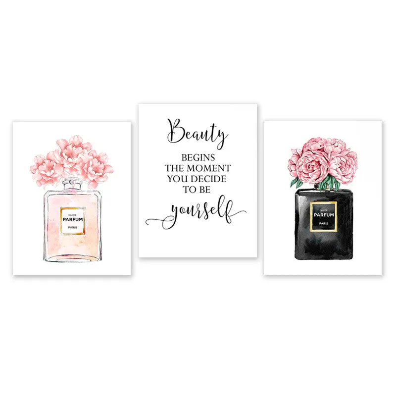 Perfume Bottle Wall Art