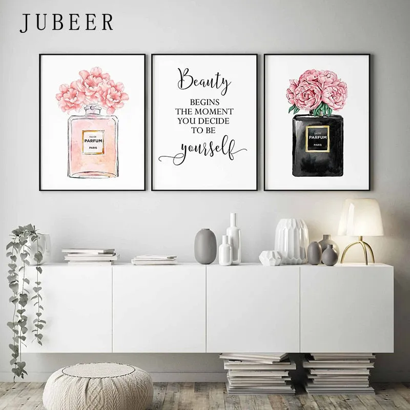 Perfume Bottle Wall Art