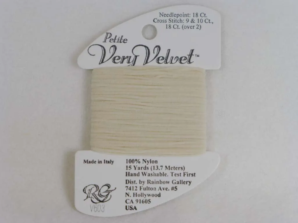 Petite Very Velvet V603 Ecru