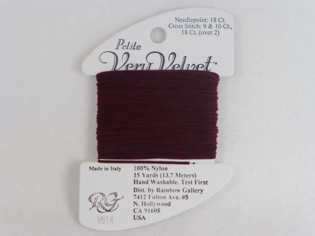 Petite Very Velvet V614 Garnet