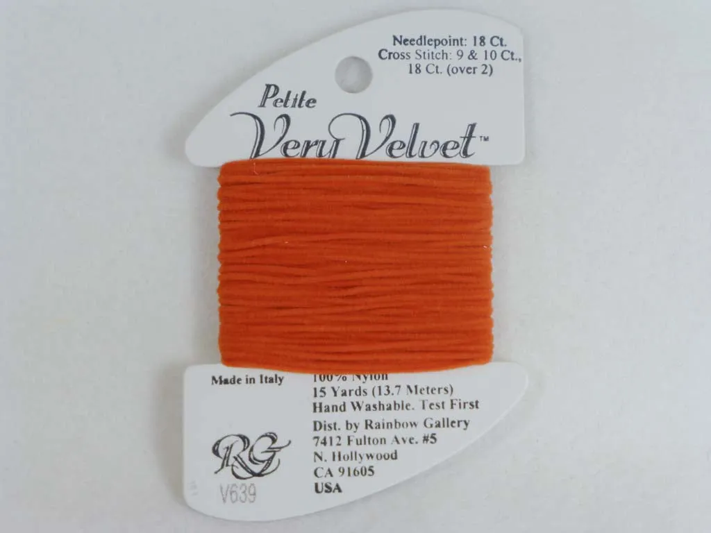 Petite Very Velvet V639 Dark Terra Cotta
