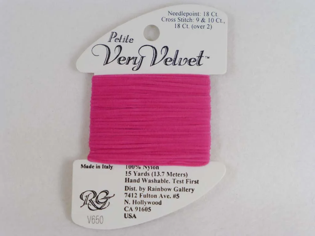 Petite Very Velvet V650 Raspberry