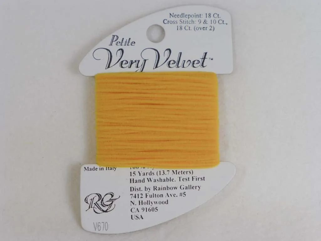 Petite Very Velvet V670 Yellow Gold