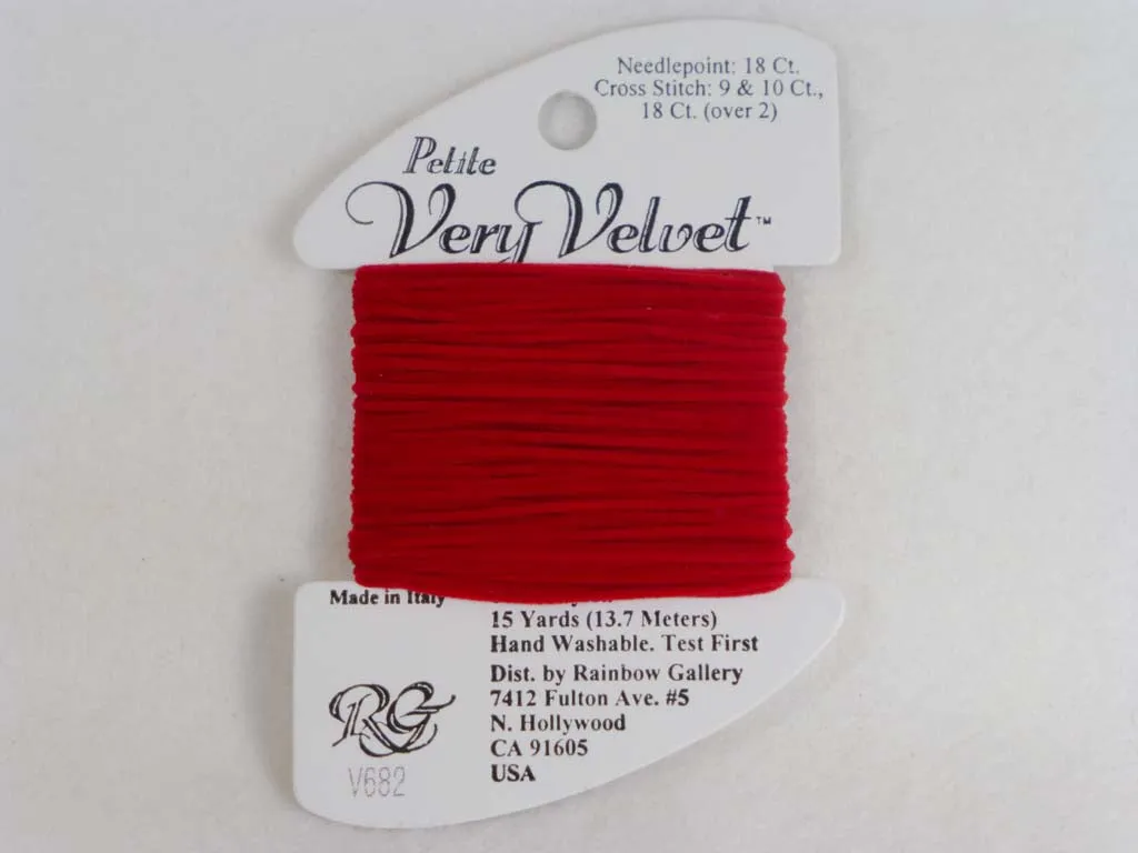 Petite Very Velvet V682 Scarlet