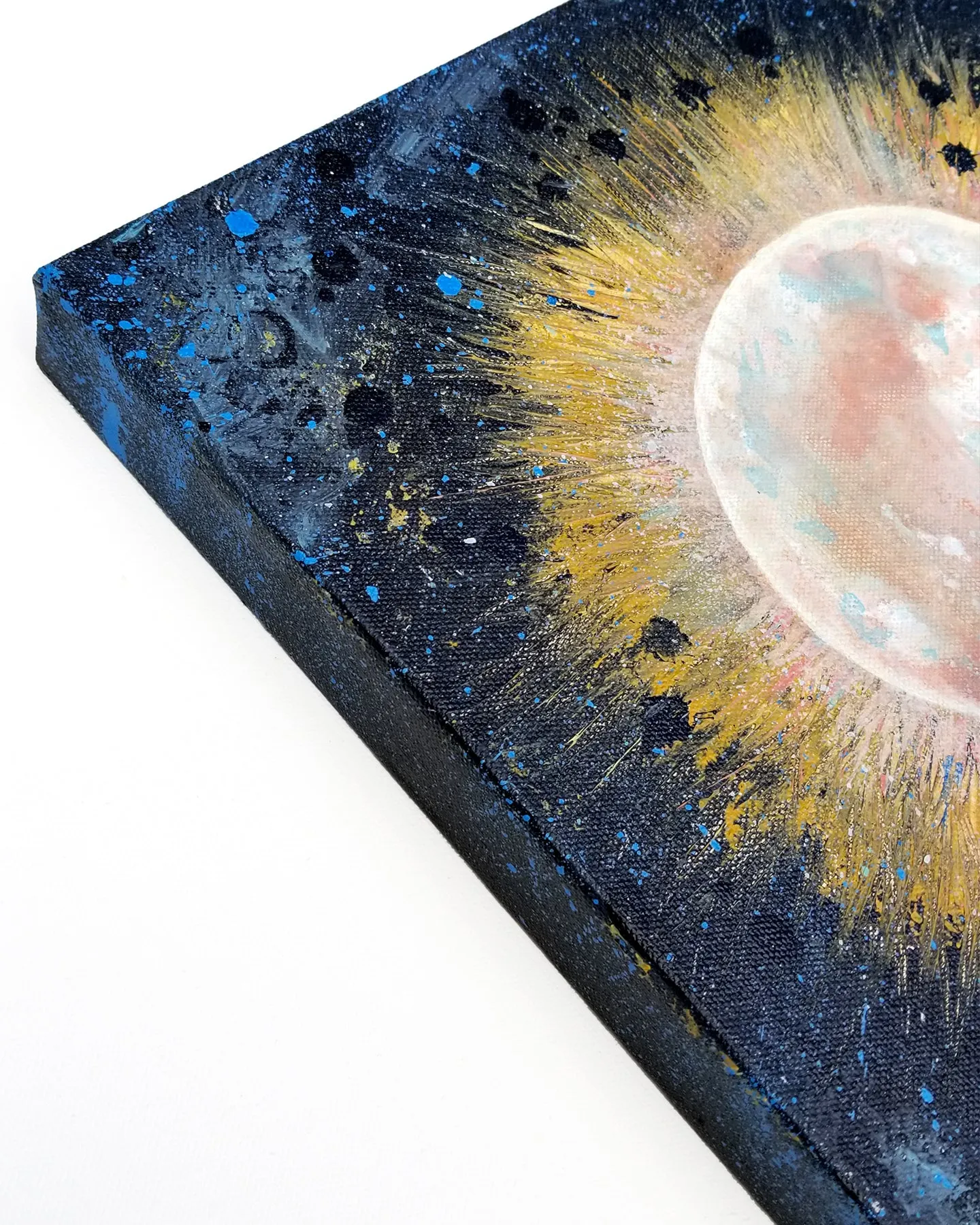 Pink Moon Original Canvas