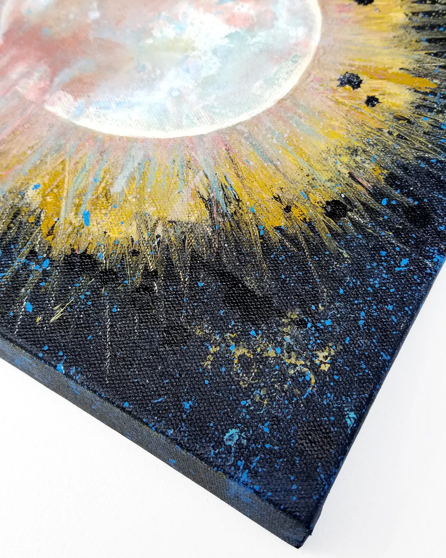 Pink Moon Original Canvas