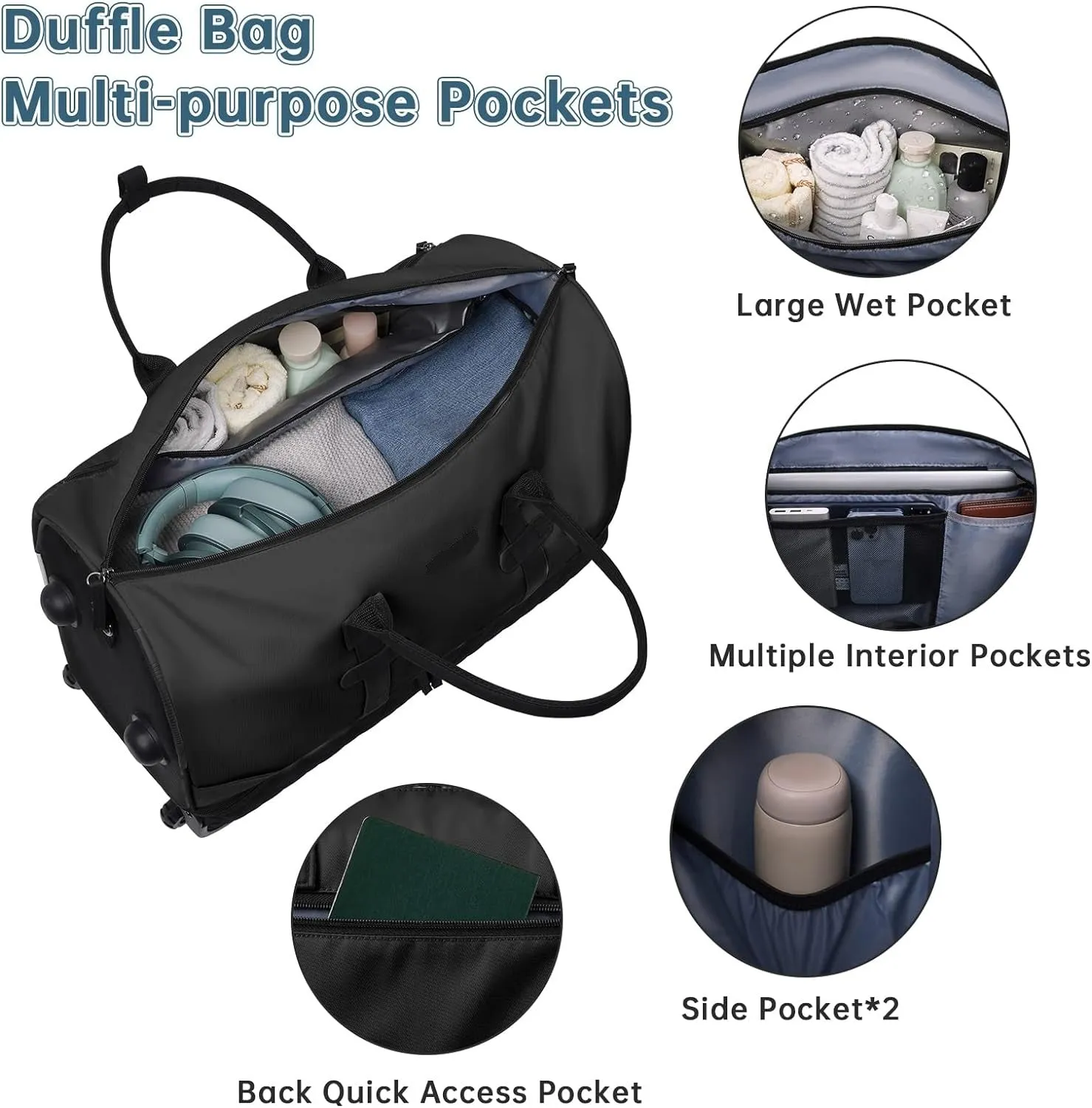 Portlander: The Ultimate Convertible Folding Travel Bag