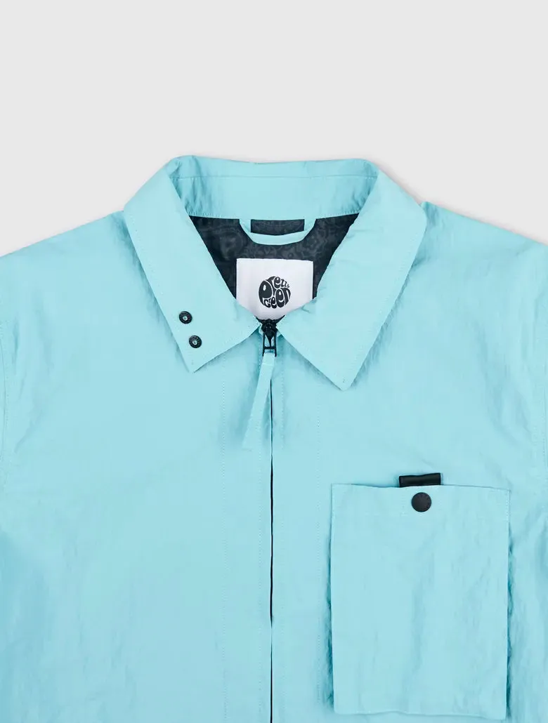 Pretty Green Heaton Overshirt Blue
