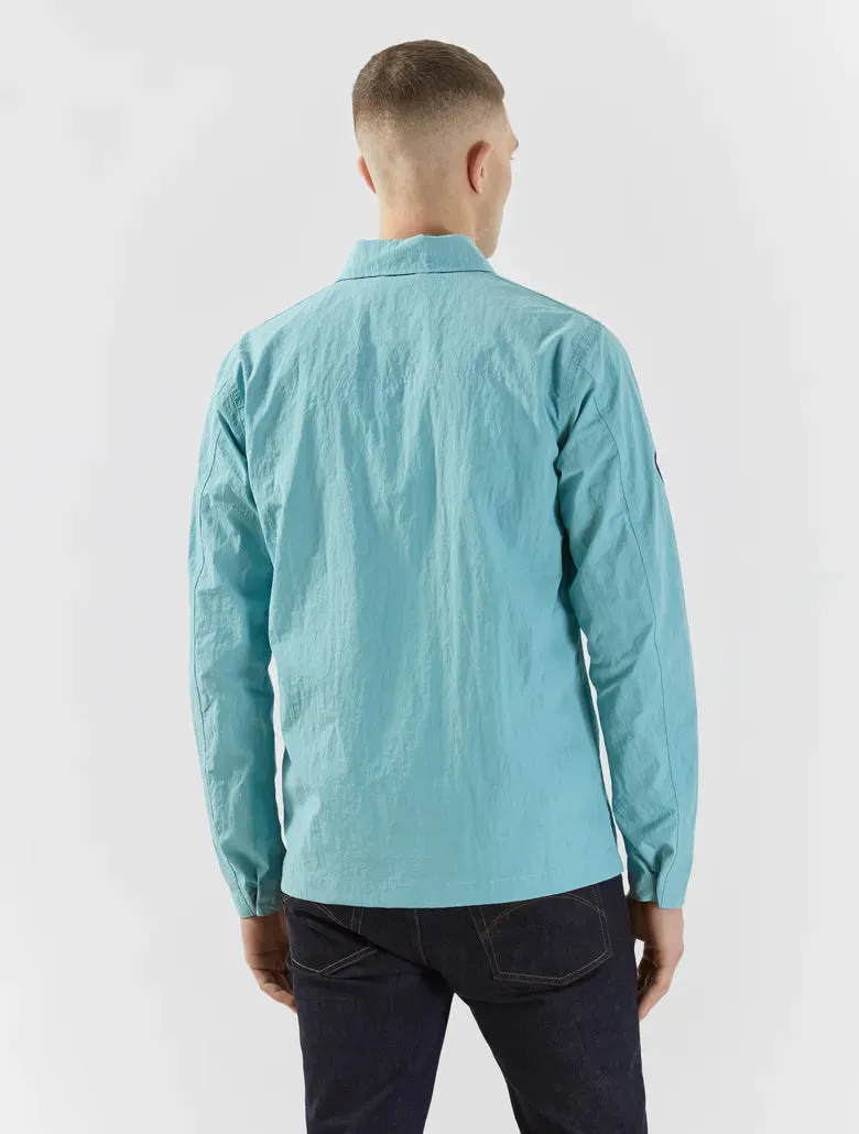 Pretty Green Heaton Overshirt Blue